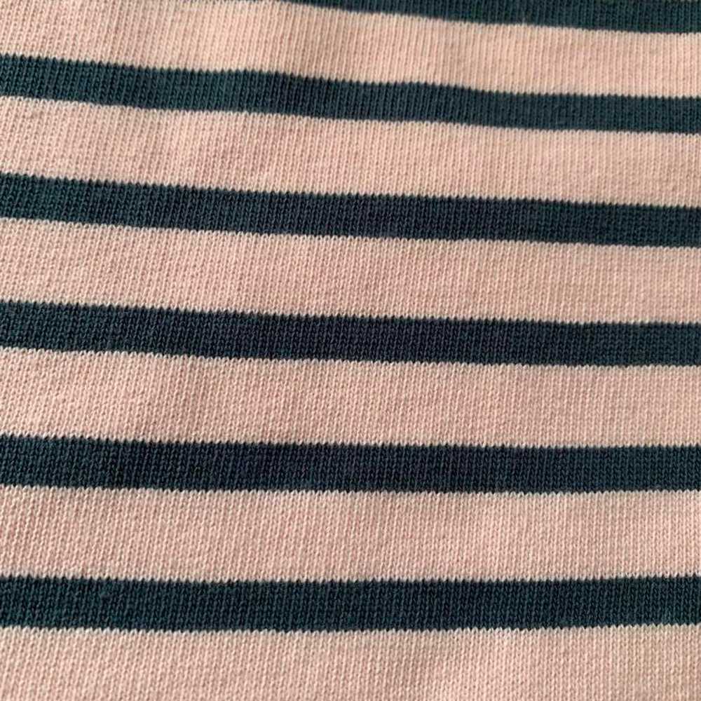 SAINT JAMES Long Sleeve Striped T-Shirt - Pink Gr… - image 6