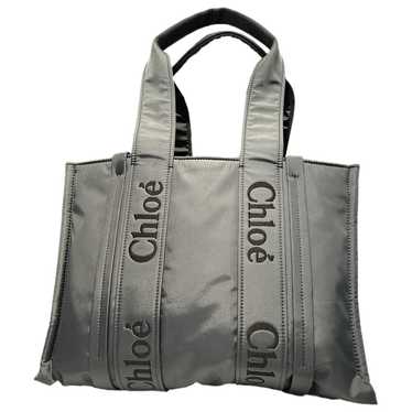 Chloé Woody cloth tote