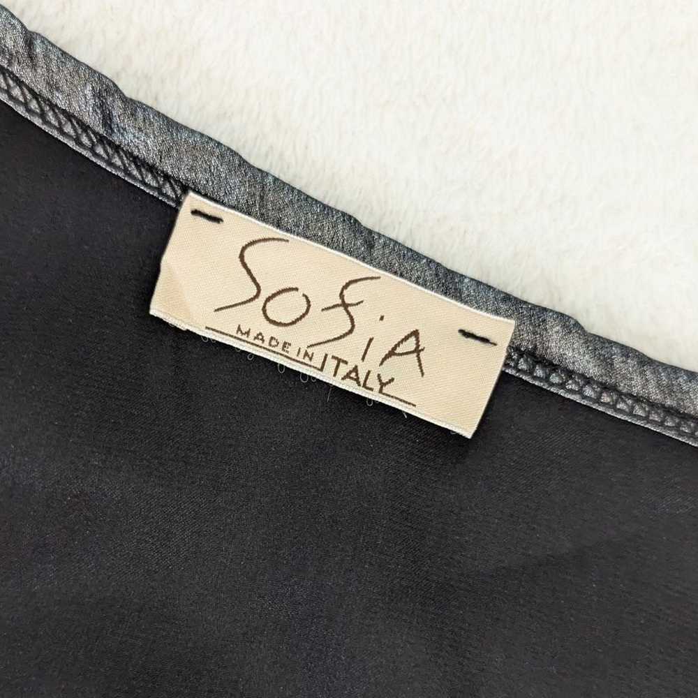 Sofia Collections Silver Drape Top - image 3