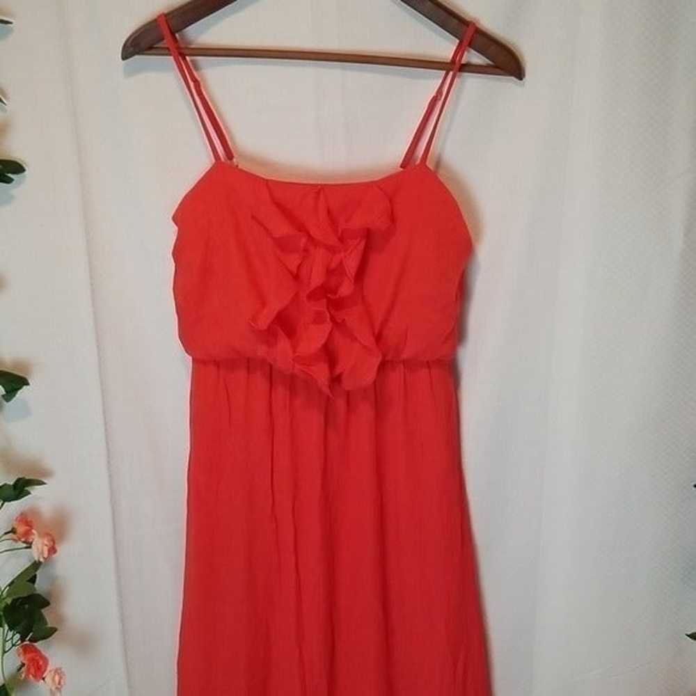 BCX Fun flirty and feminine Coral/Orange Ruffle M… - image 2