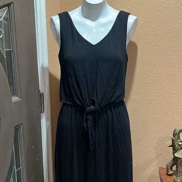 Lucky brand black maxi dress