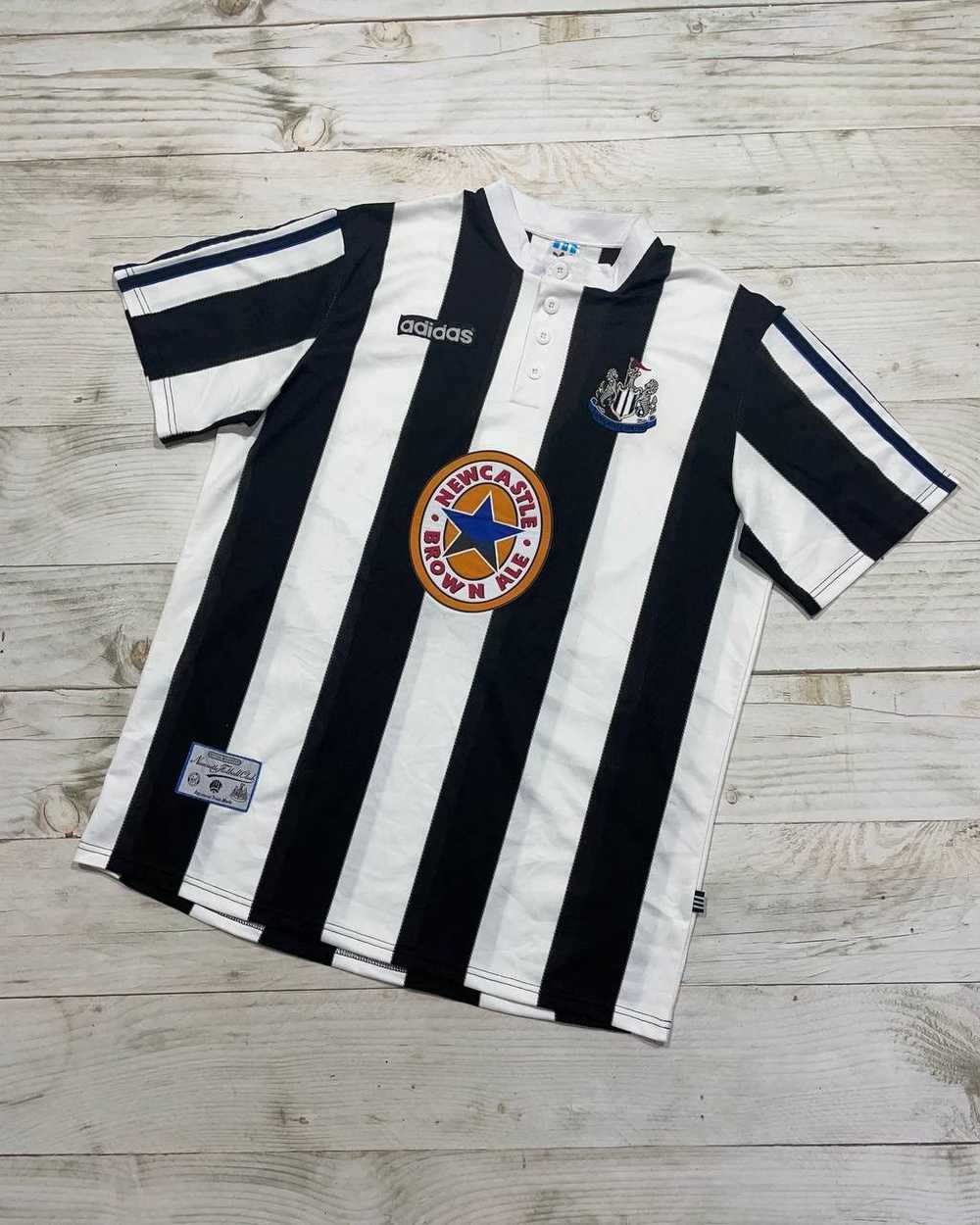 Adidas × Soccer Jersey × Vintage Adidas Newcastle… - image 2