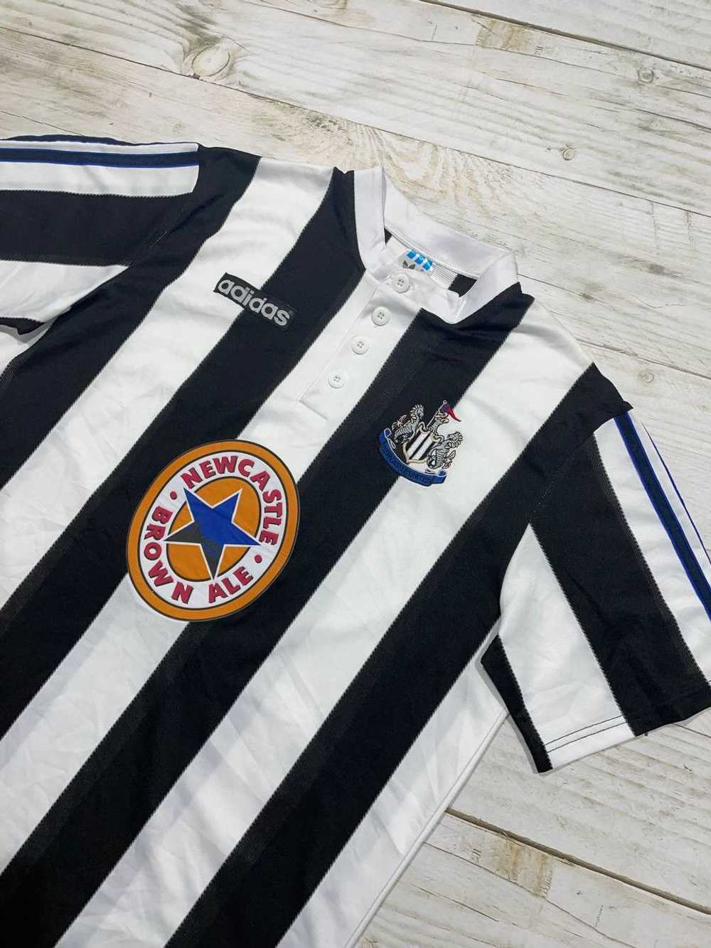 Adidas × Soccer Jersey × Vintage Adidas Newcastle… - image 3