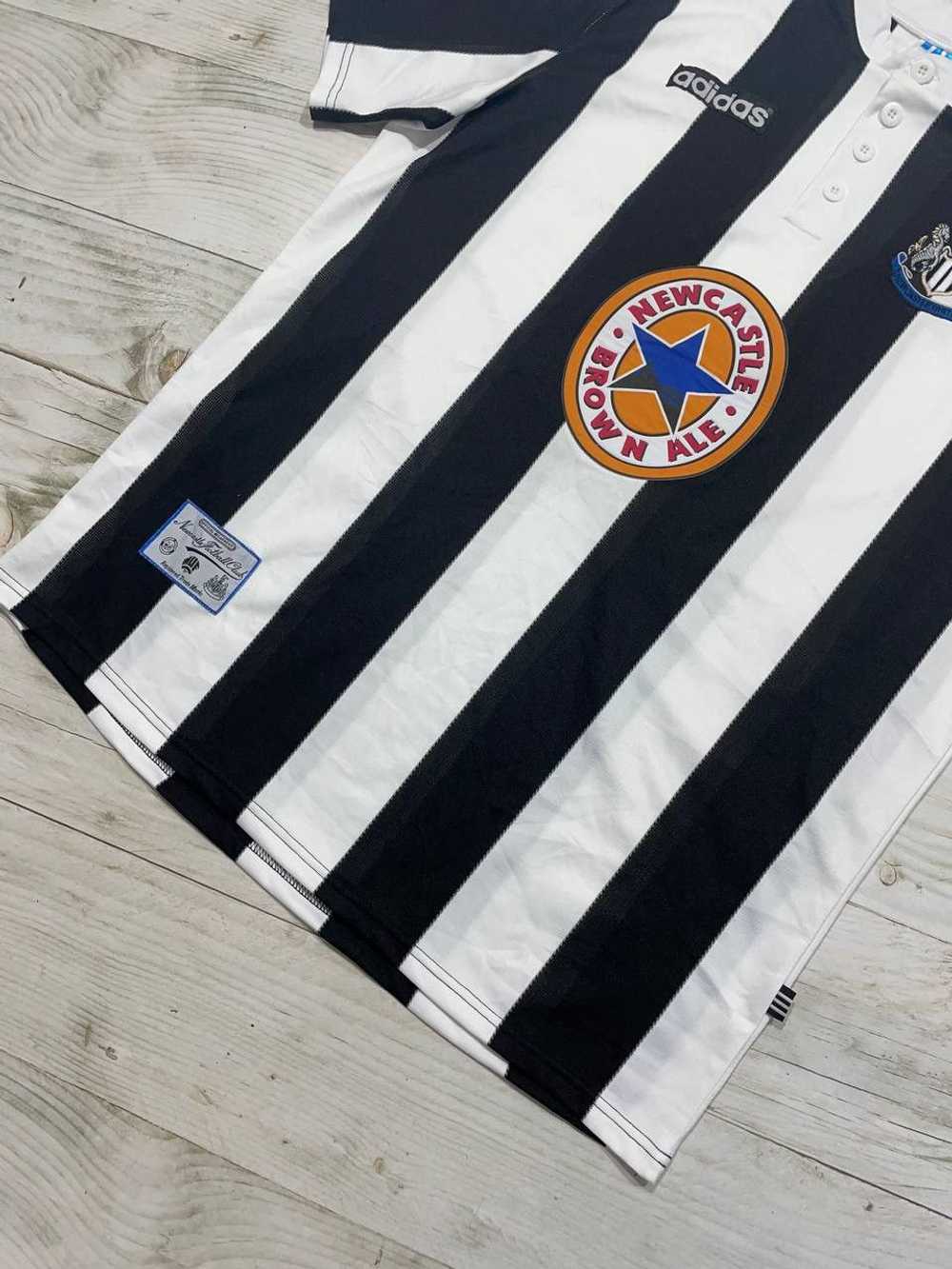 Adidas × Soccer Jersey × Vintage Adidas Newcastle… - image 5