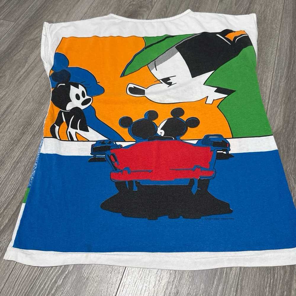 vintage mickey and minnie top - image 2