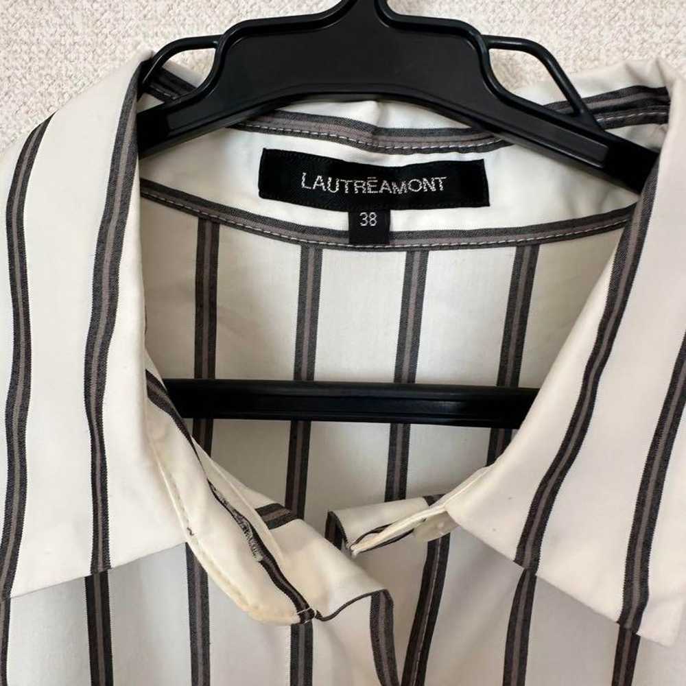 Beautiful item Lautreamont Stripe Long Shirt Dress - image 5