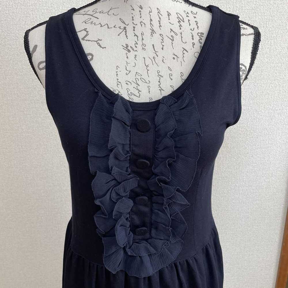 【Excellent Condition】PUPULA Sleeveless Dress Black - image 2