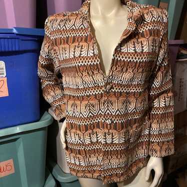 Womens Ladies Vintage 70’s Jacket Blazer Size Larg