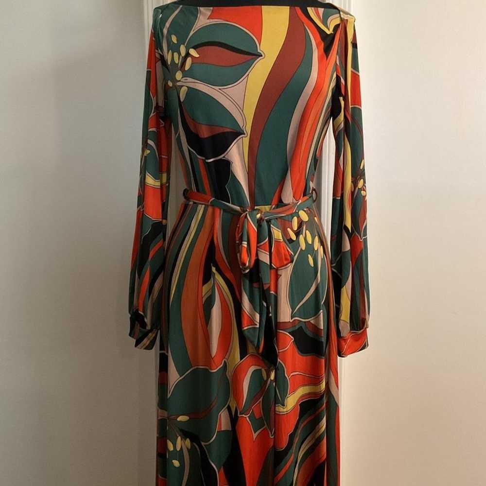 Groovy Print Maxi Dress - image 2