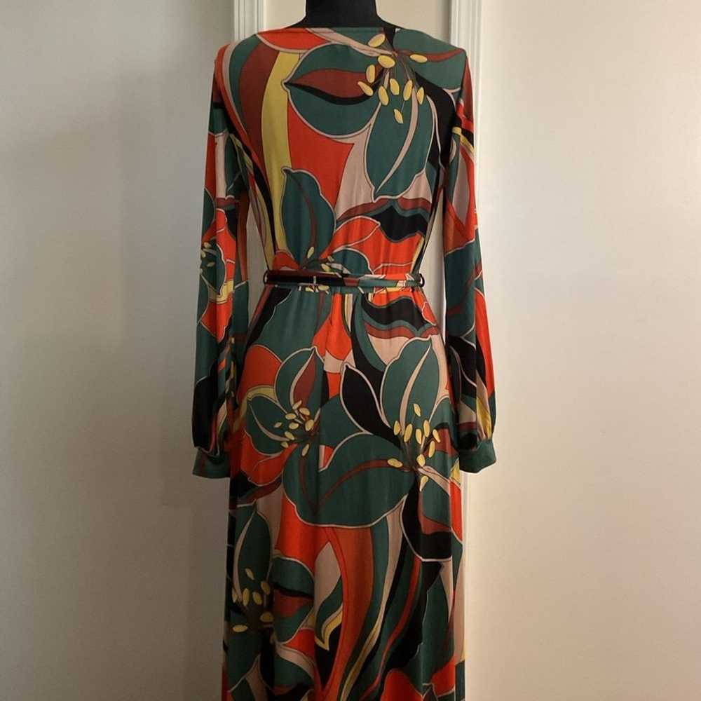 Groovy Print Maxi Dress - image 4