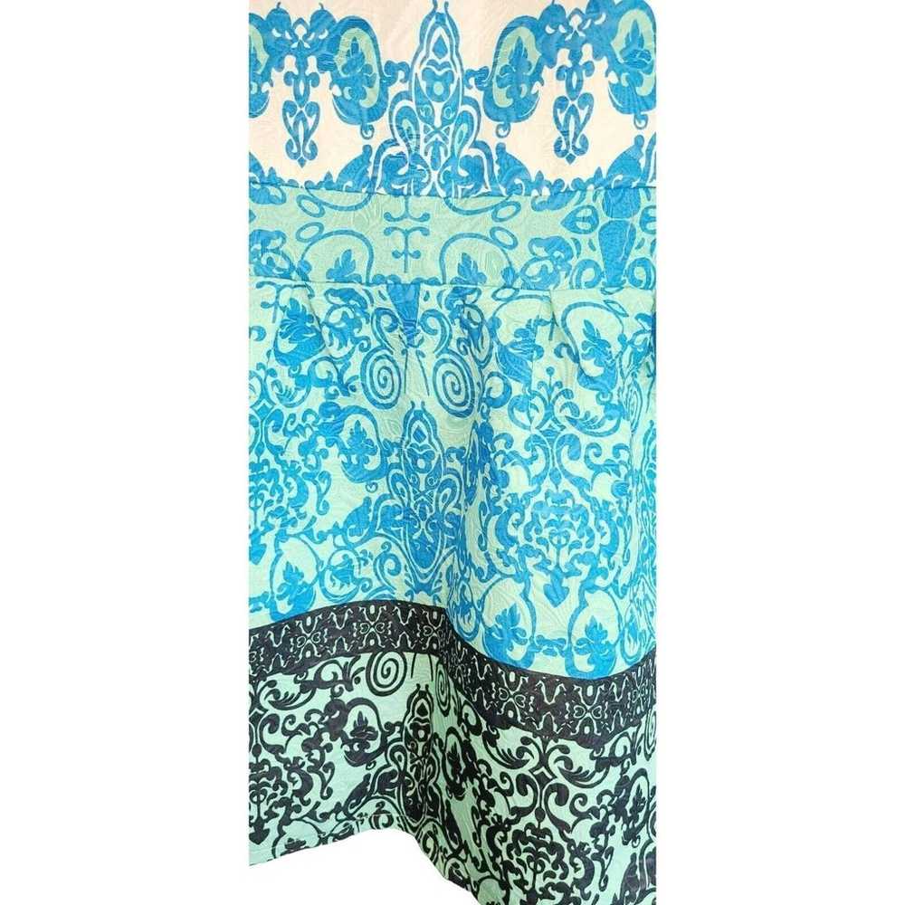 Chicwish Blue Floral Dress Size L - image 2