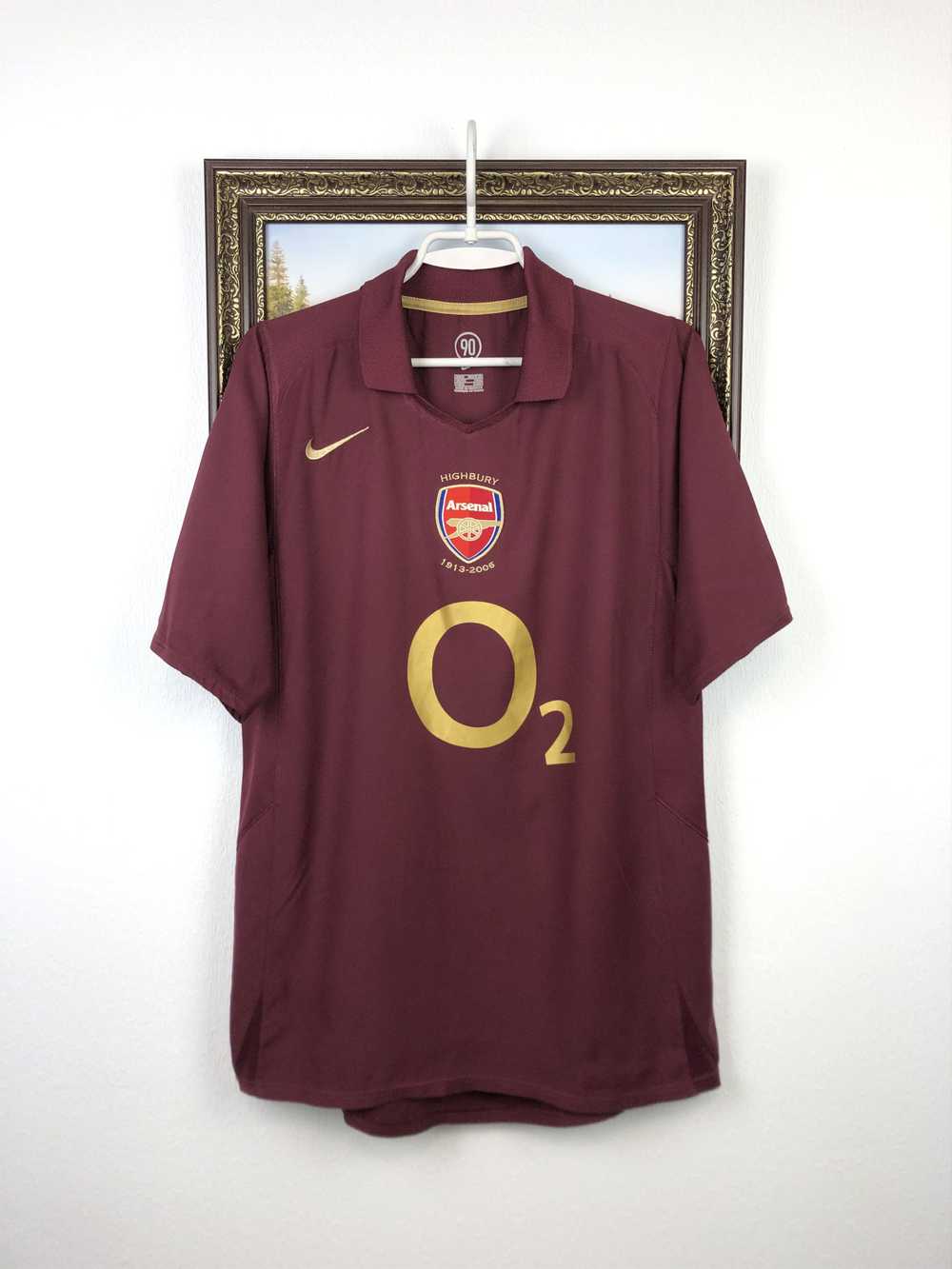 Nike × Soccer Jersey × Vintage Arsenal Home footb… - image 1