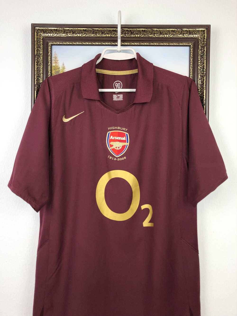 Nike × Soccer Jersey × Vintage Arsenal Home footb… - image 2