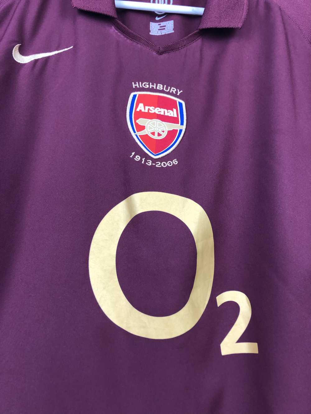 Nike × Soccer Jersey × Vintage Arsenal Home footb… - image 3