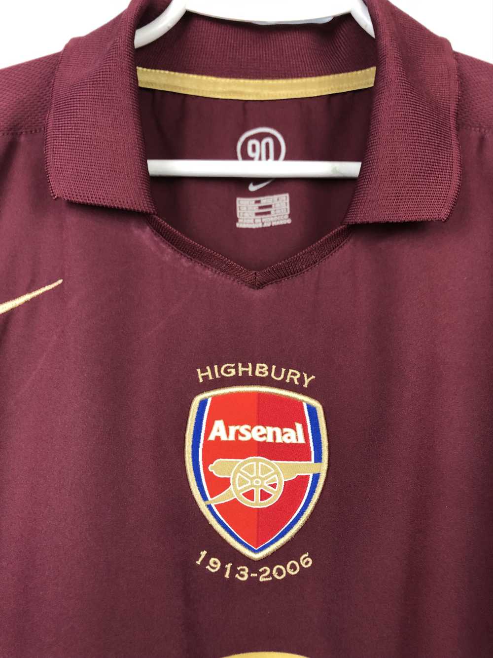 Nike × Soccer Jersey × Vintage Arsenal Home footb… - image 4