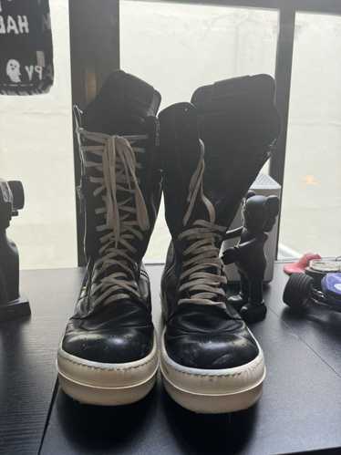 Rick Owens Rick Owens Black Cargobasket Boots