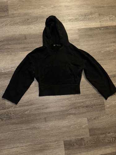 Unravel Project French terry cropped hoodie