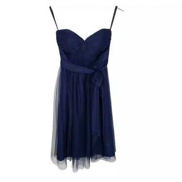 Jenny Yoo Dress Womens 4 Blue Lapis Anthropologie… - image 1