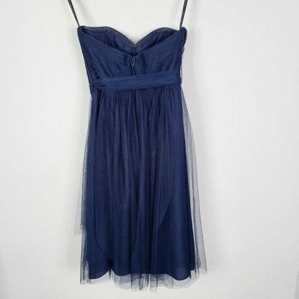 Jenny Yoo Dress Womens 4 Blue Lapis Anthropologie… - image 2