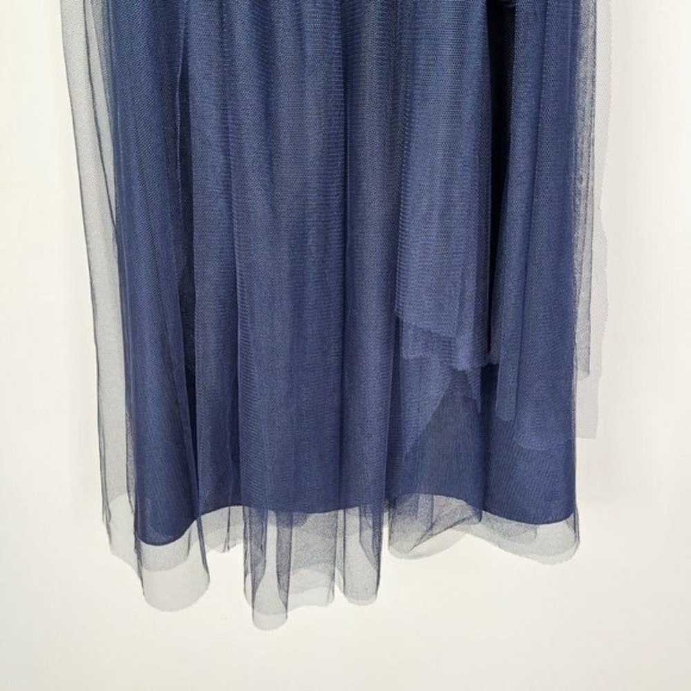 Jenny Yoo Dress Womens 4 Blue Lapis Anthropologie… - image 3