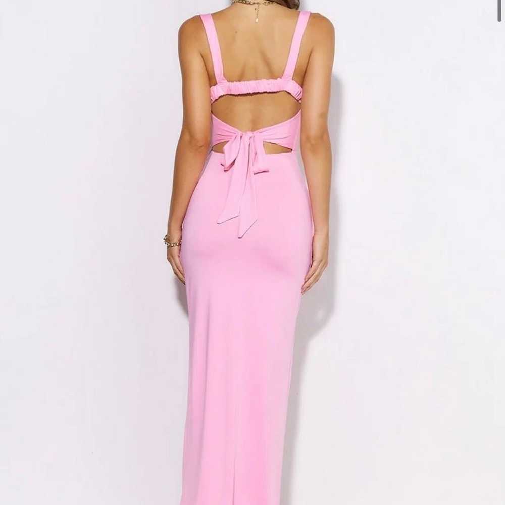 Hello Molly ENTER THE PARTY MAXI DRESS PINK - image 3