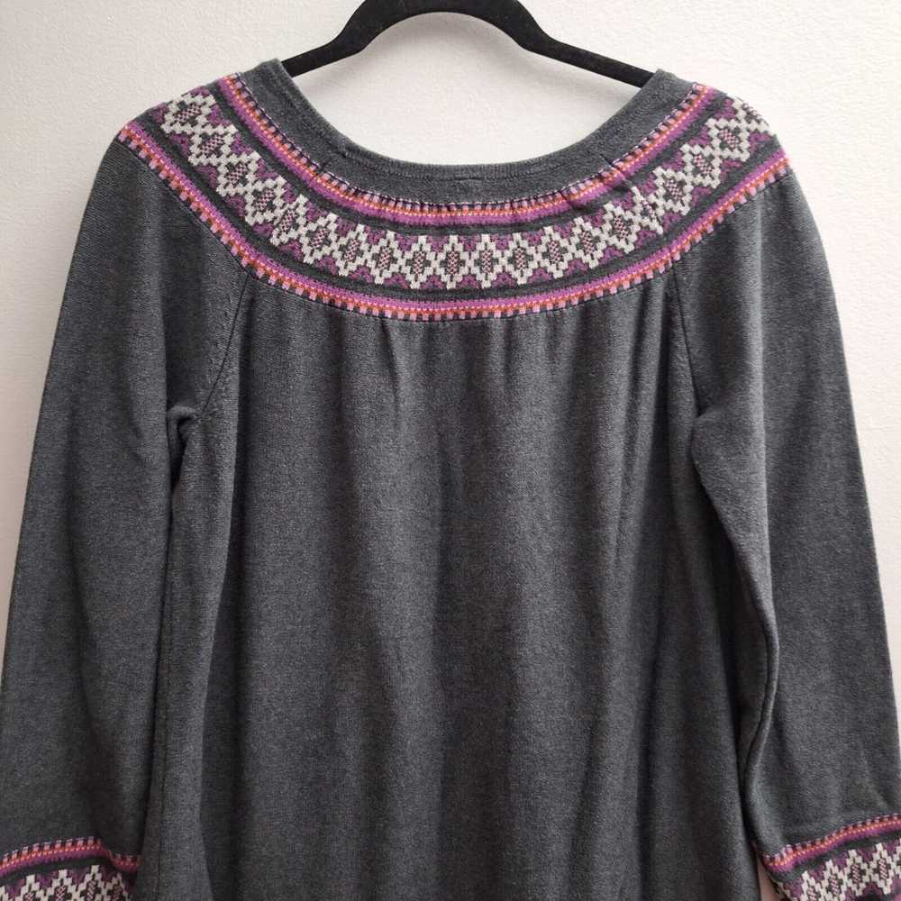 Hanna Andersson Shift Sweater Dress Womens Large … - image 3