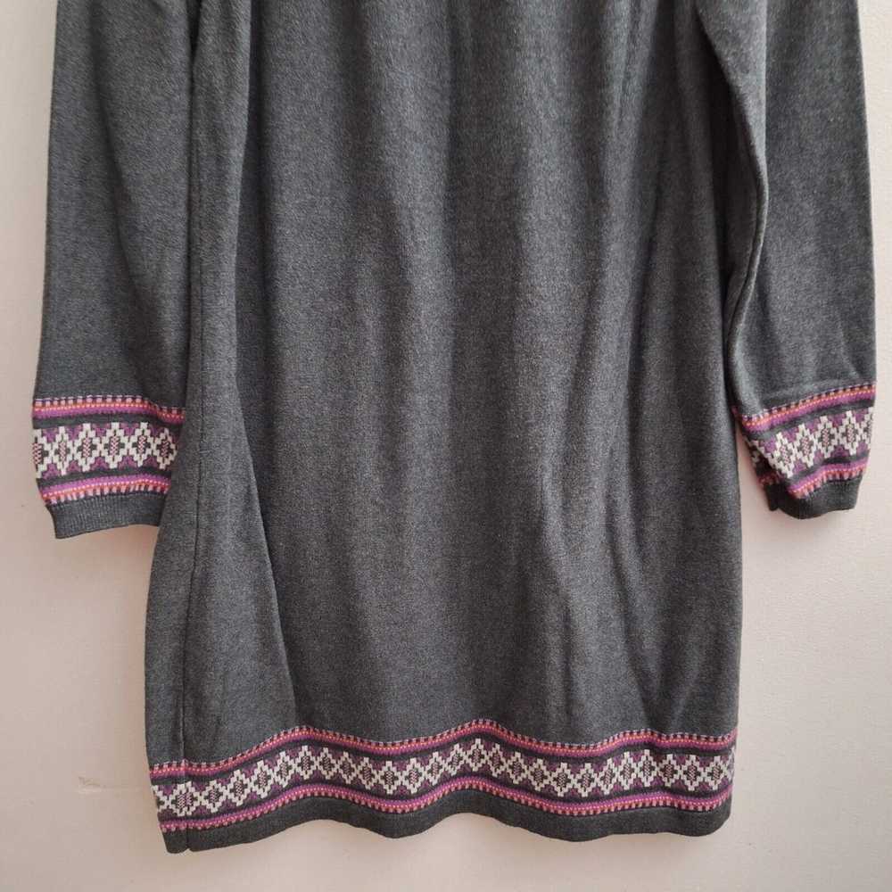 Hanna Andersson Shift Sweater Dress Womens Large … - image 4