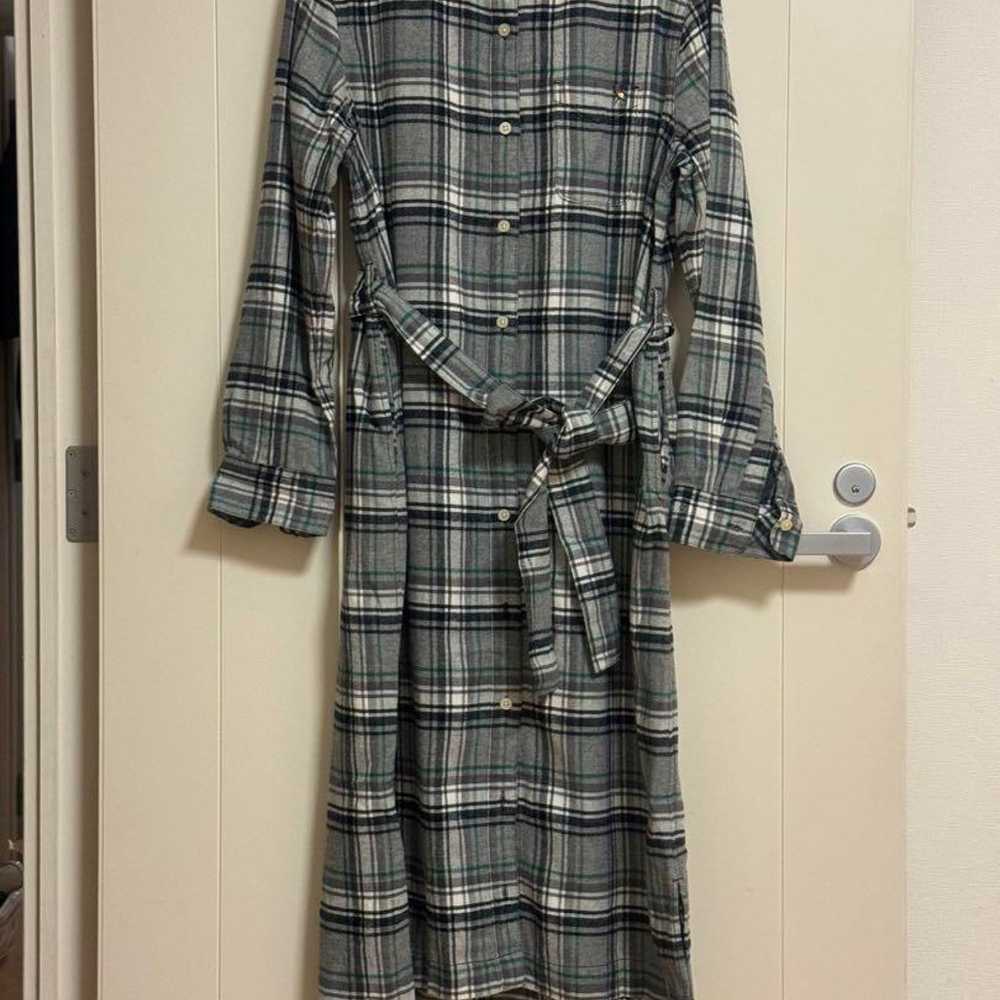 Arnold Palmer Flannel Shirt Dress - image 1