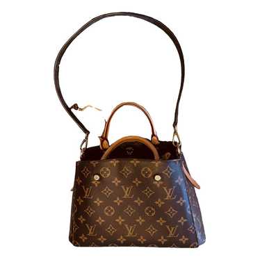 Louis Vuitton Montaigne leather handbag