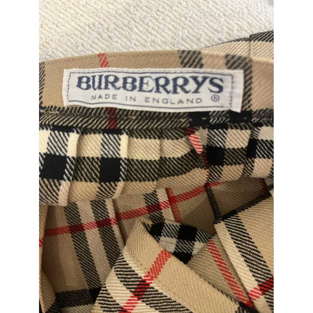 Burberry Wool mid-length skirt - image 10