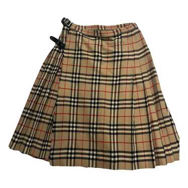 Burberry Wool mid-length skirt - image 1