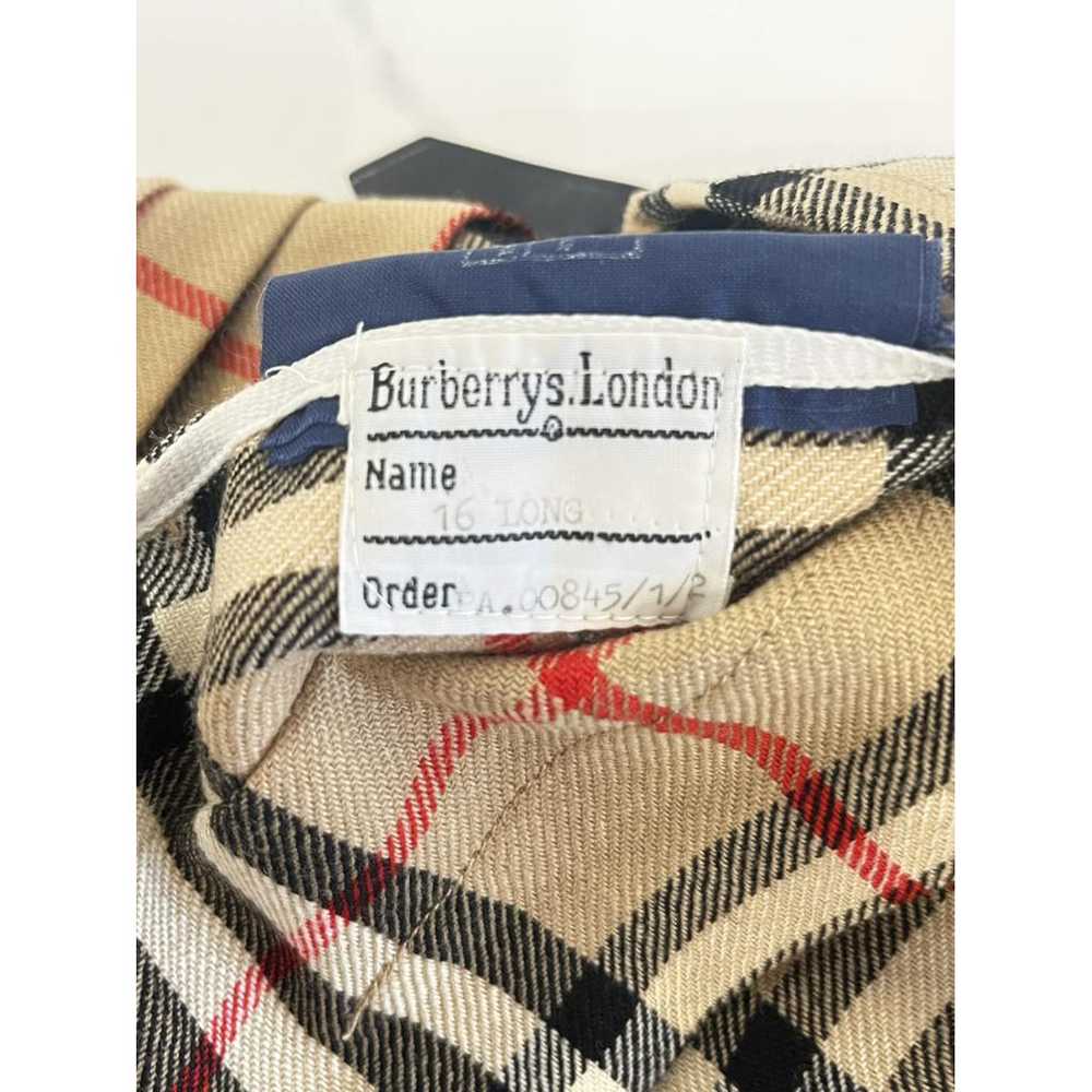 Burberry Wool mid-length skirt - image 9