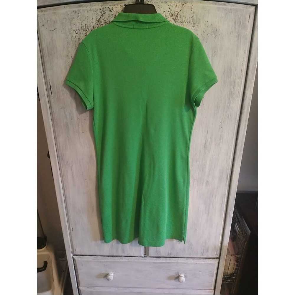 Ralph Lauren Polo  Green Knee Dress Medium - image 6