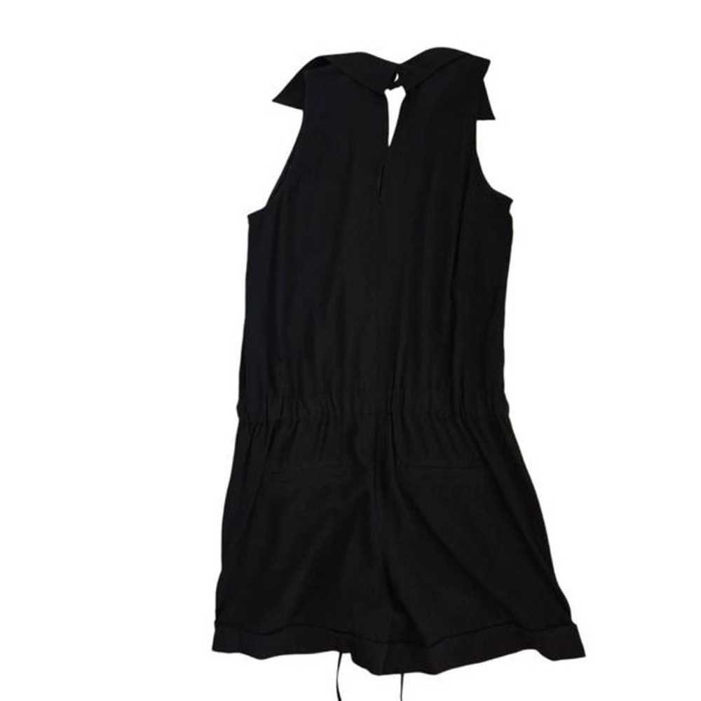 Cache Womens Sleeveless Romper Shorts Jumpsuit Bl… - image 3