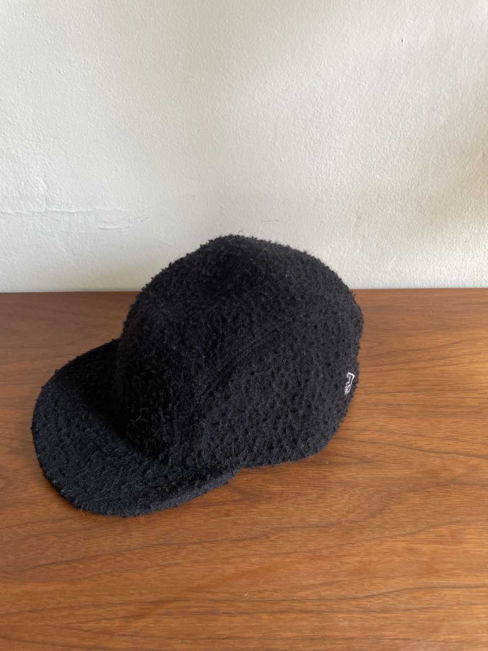 Larose Paris black cap, casentino wool - image 1