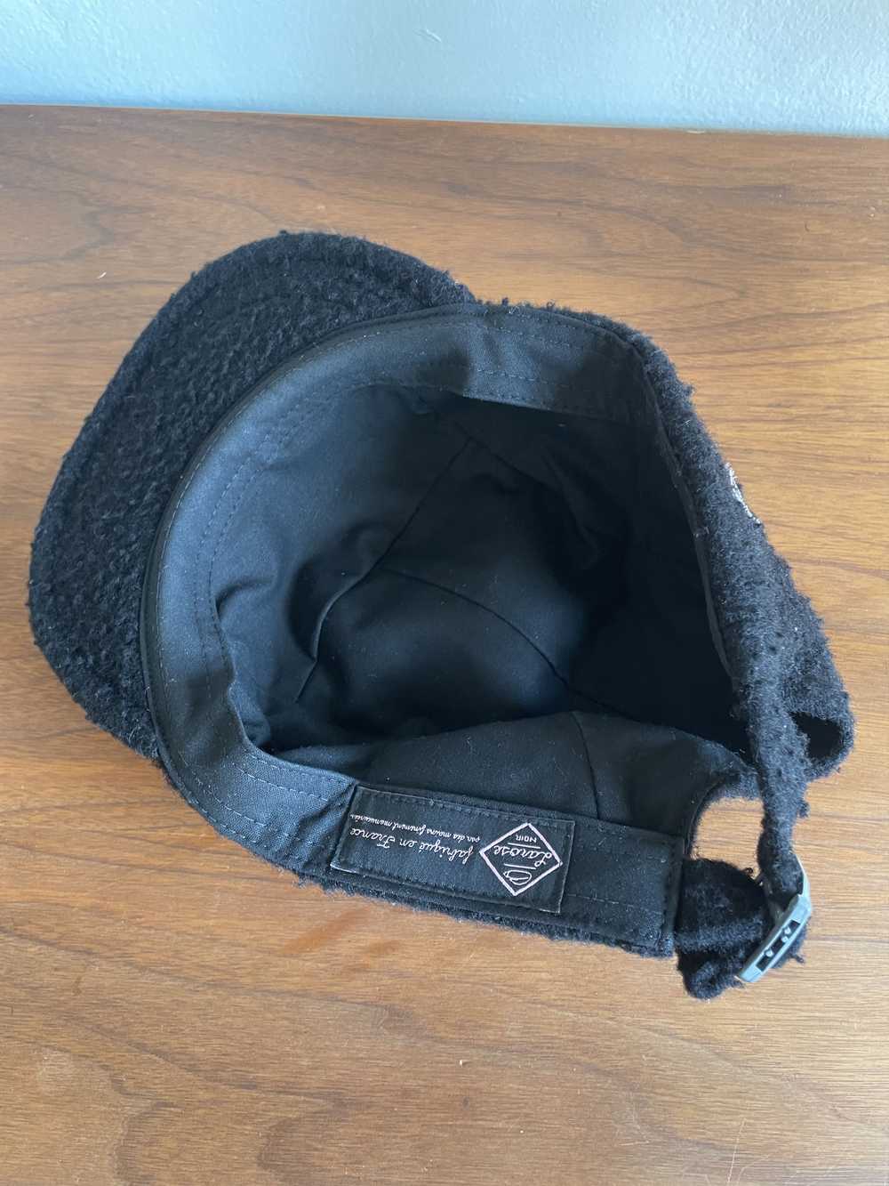 Larose Paris black cap, casentino wool - image 4