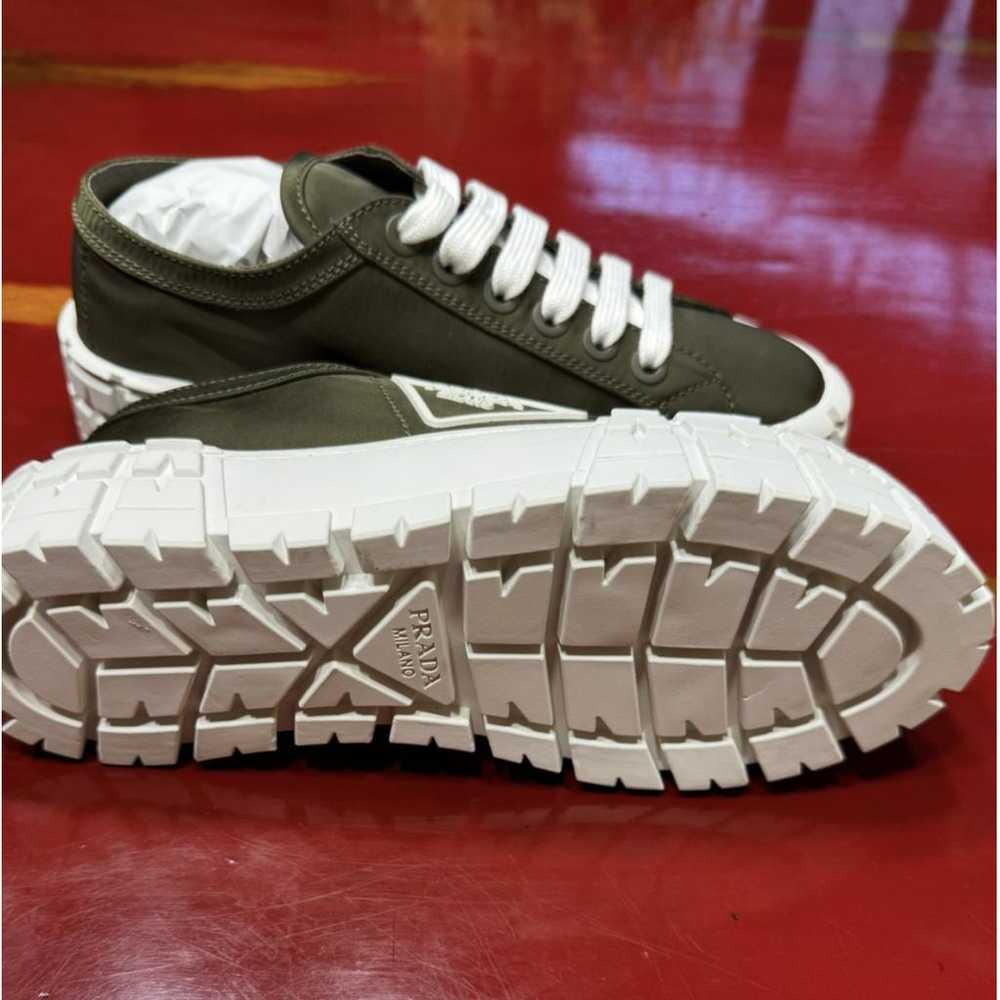 Prada Double Wheel cloth trainers - image 2