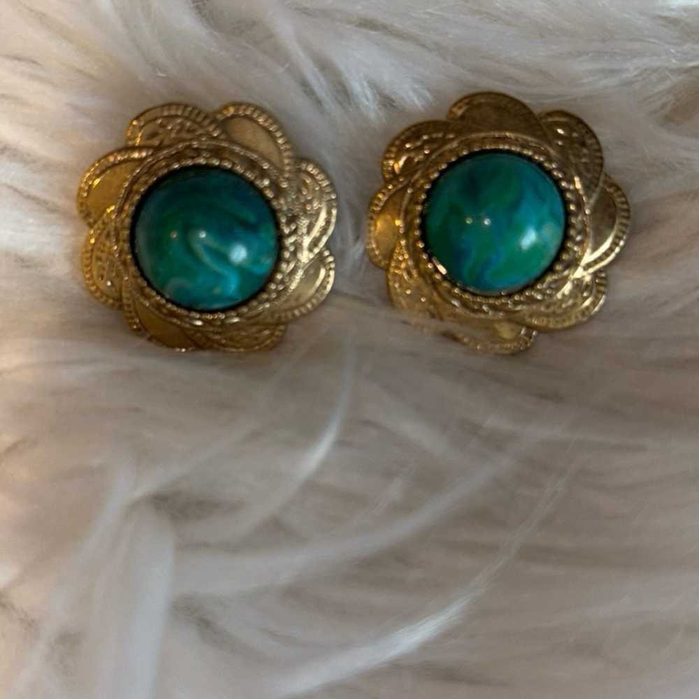 Vintage Pierced Earrings - image 1