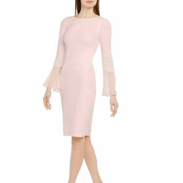 Calvin klein blush pink dress online