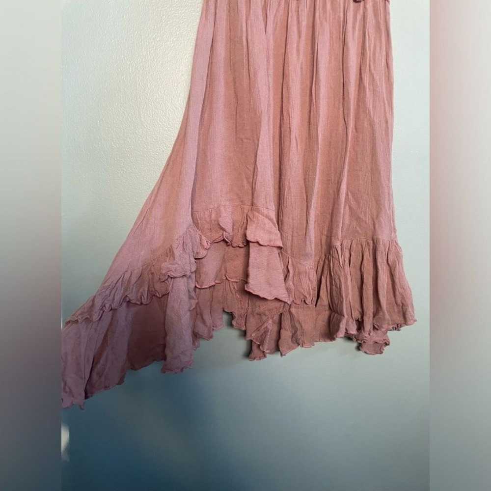 Free People One Dusty Pink Adella Slip Dress - image 5