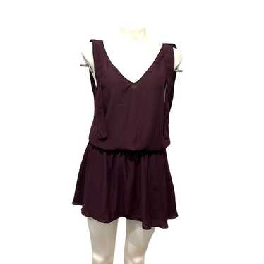 Amanda Uprichard purple Josephine dress size Small