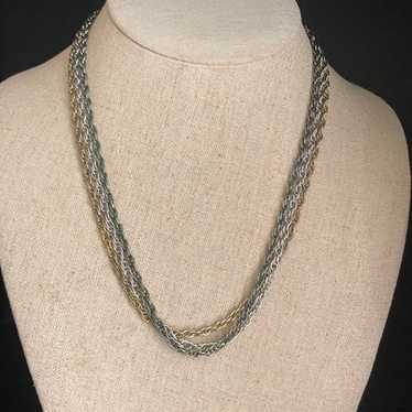 Vintage multi-strand necklace