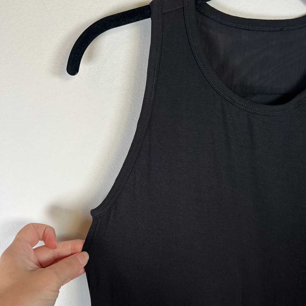 SheBird The Tunic Tank Dress Black Athletic Built… - image 8