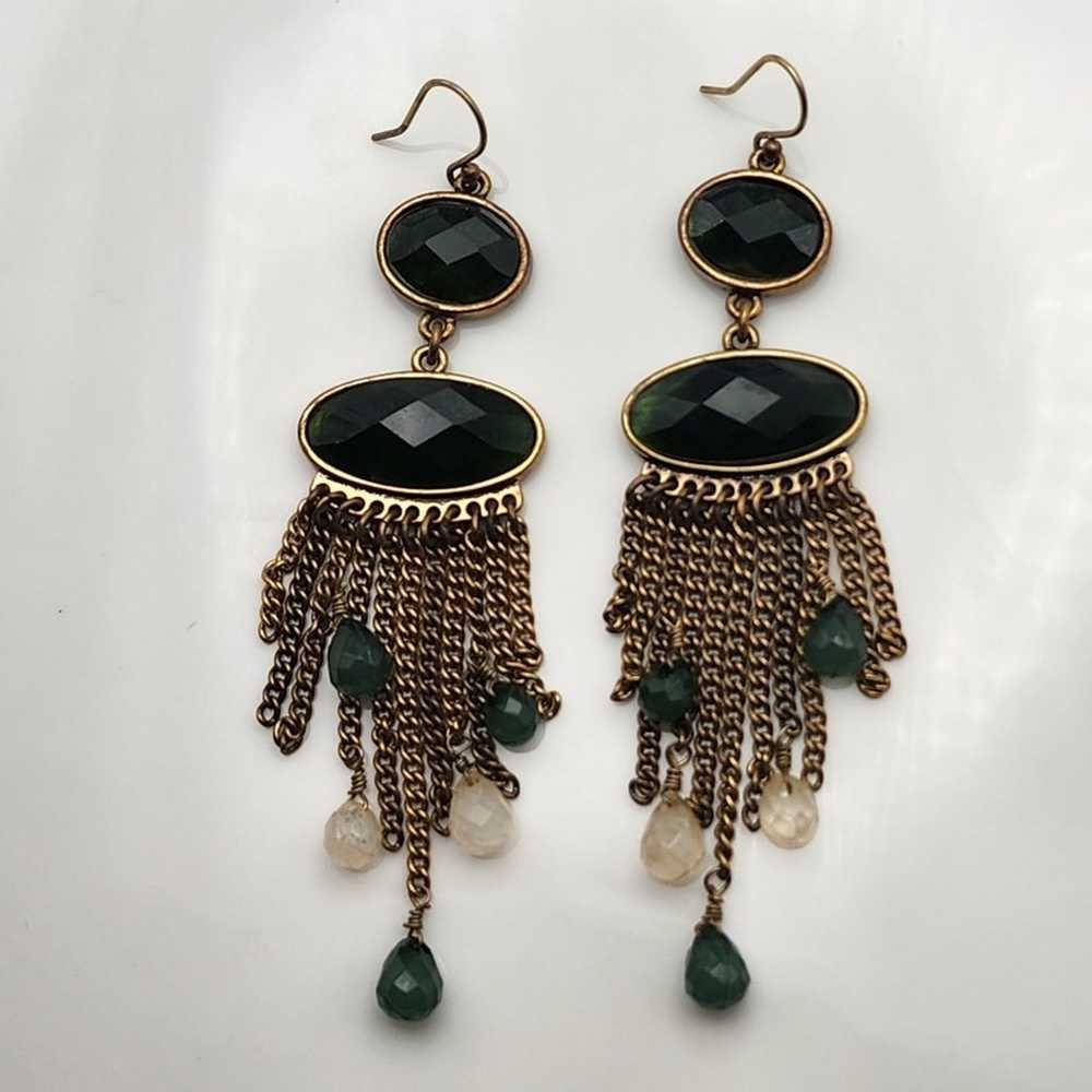 Reversible Vintage Boho Earrings - image 1