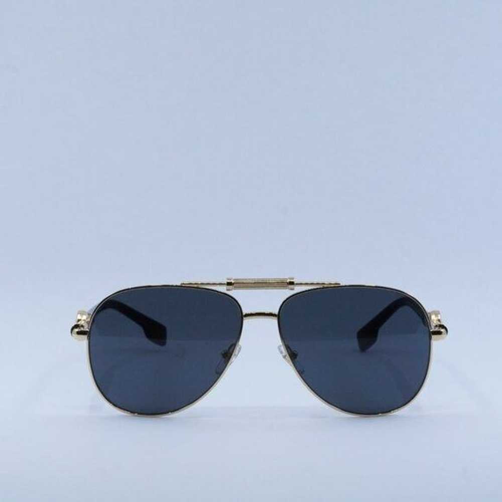 Versace 💯 NEW VERSACE VE2236 100287 GOLD/DARK GR… - image 2