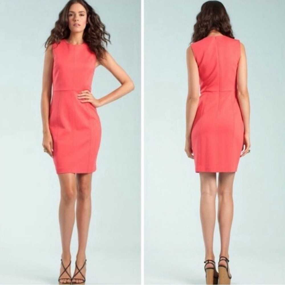 Trina Turk Women's Kensie Sleeveless Coral Sheath… - image 2