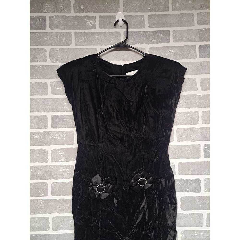 Betsys Things Womens Vintage Y2K Black Velvet Vic… - image 2