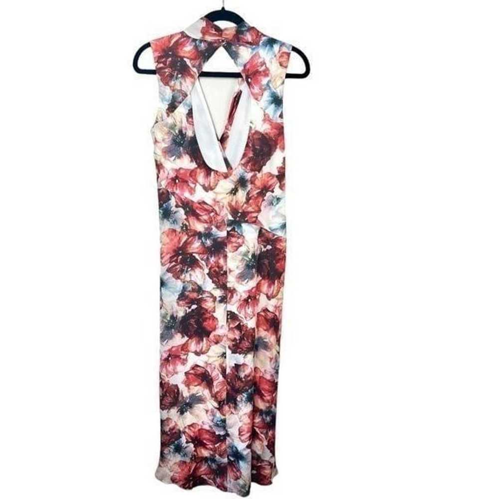 Haute Hippie Silk Floral-Print High-Low Midi Chif… - image 8