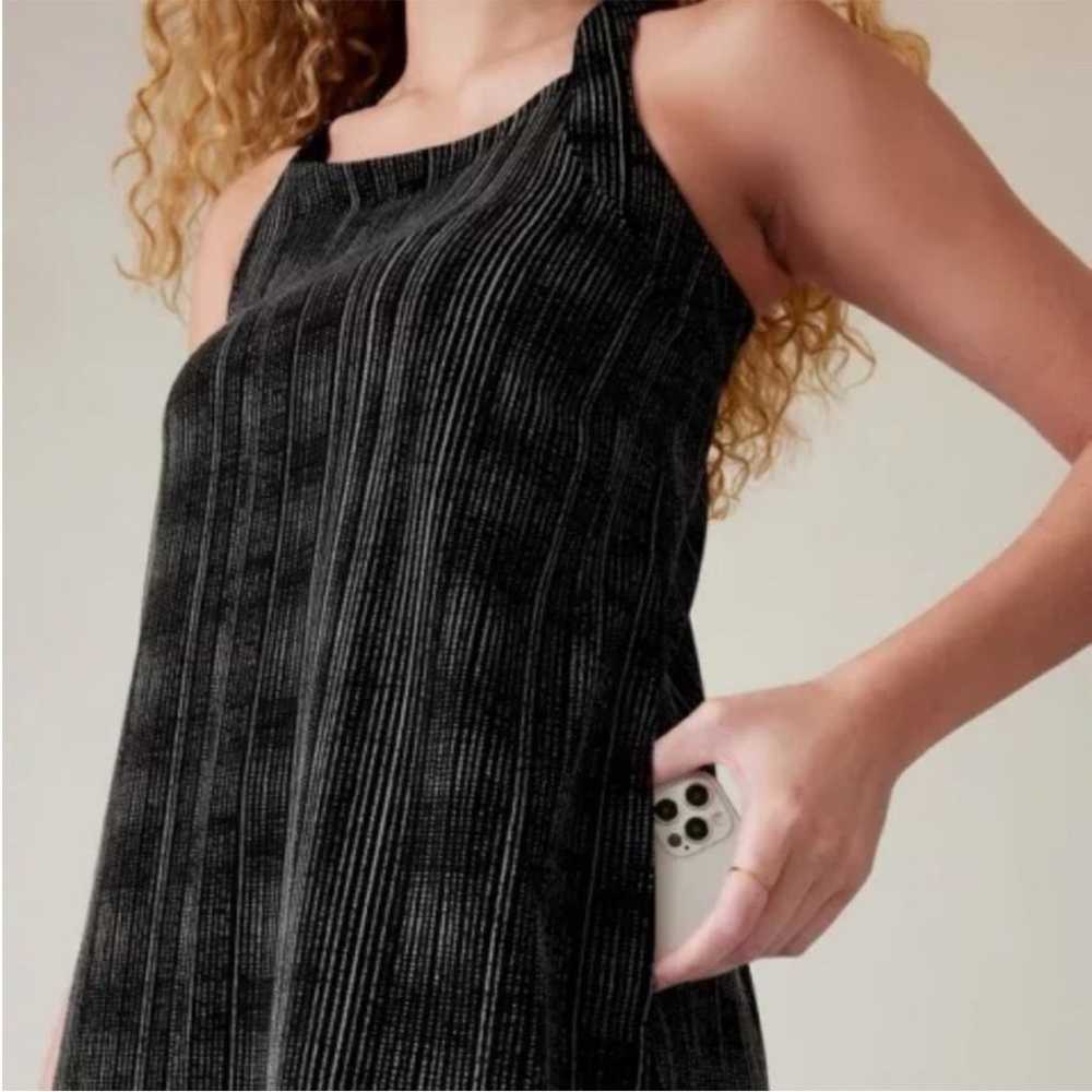 Athleta Arrival Amara Stripe Black Maxi Dress - image 10