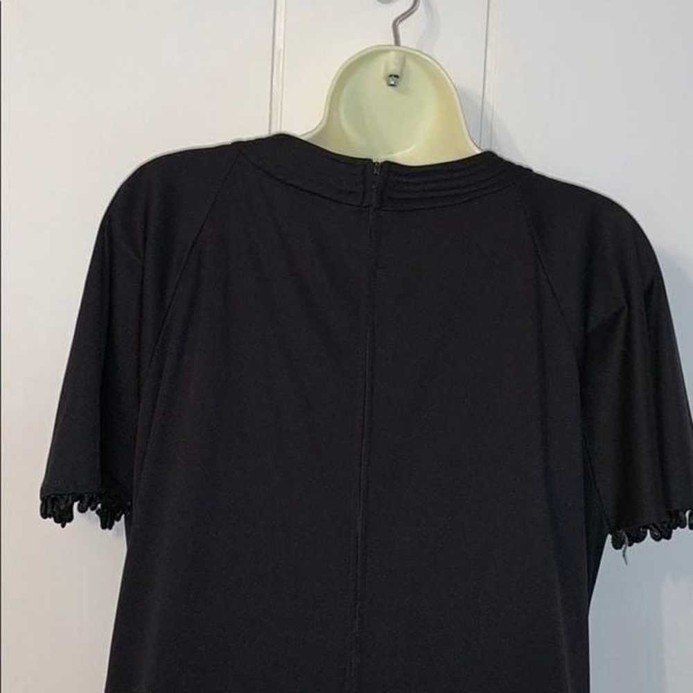 Vtg 60s Lorac Original black  cocktail dress - image 6